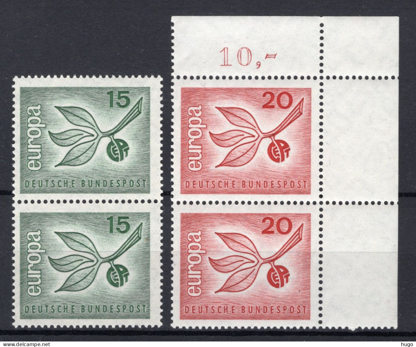 (B) Duitsland CEPT 483/484 (2 St) MNH - 1965 - 1965