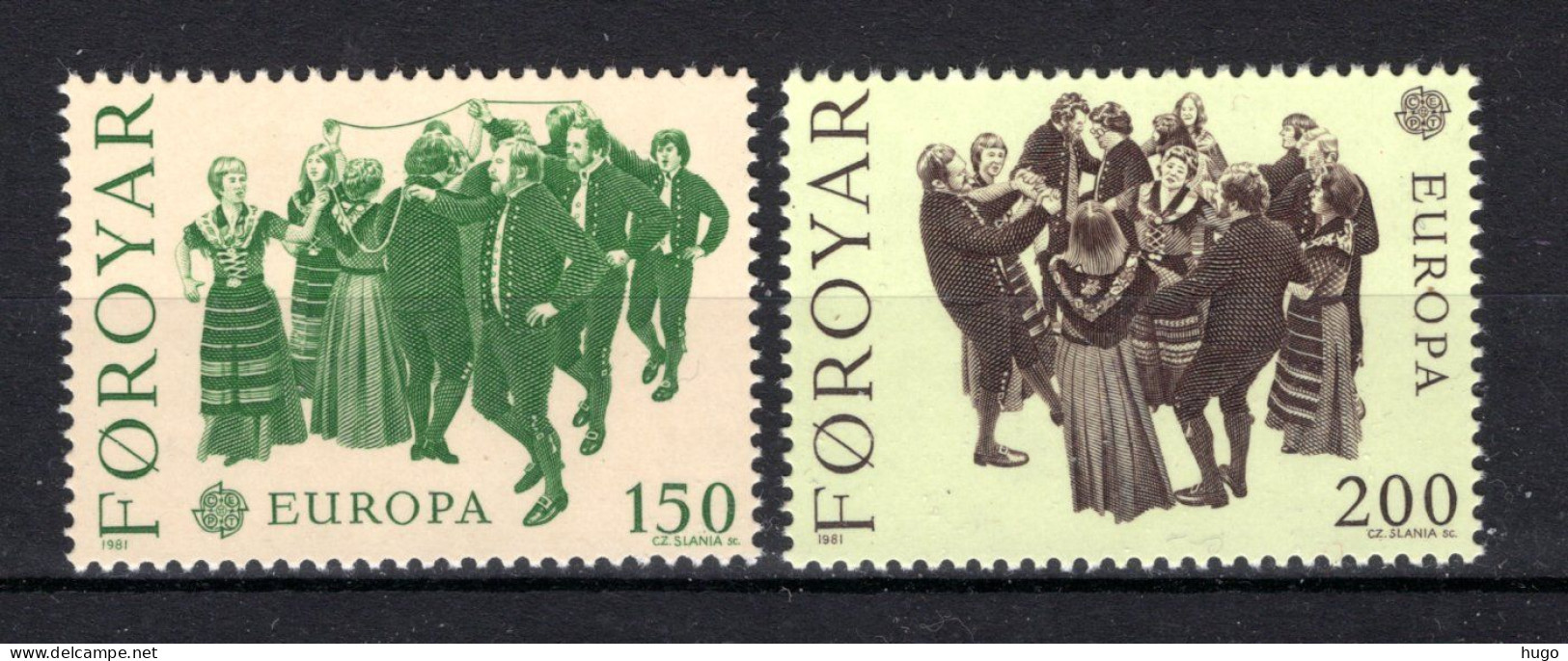 (B) Denemarken - Faroe Eilanden 63/64 MNH** 1981 - 1981