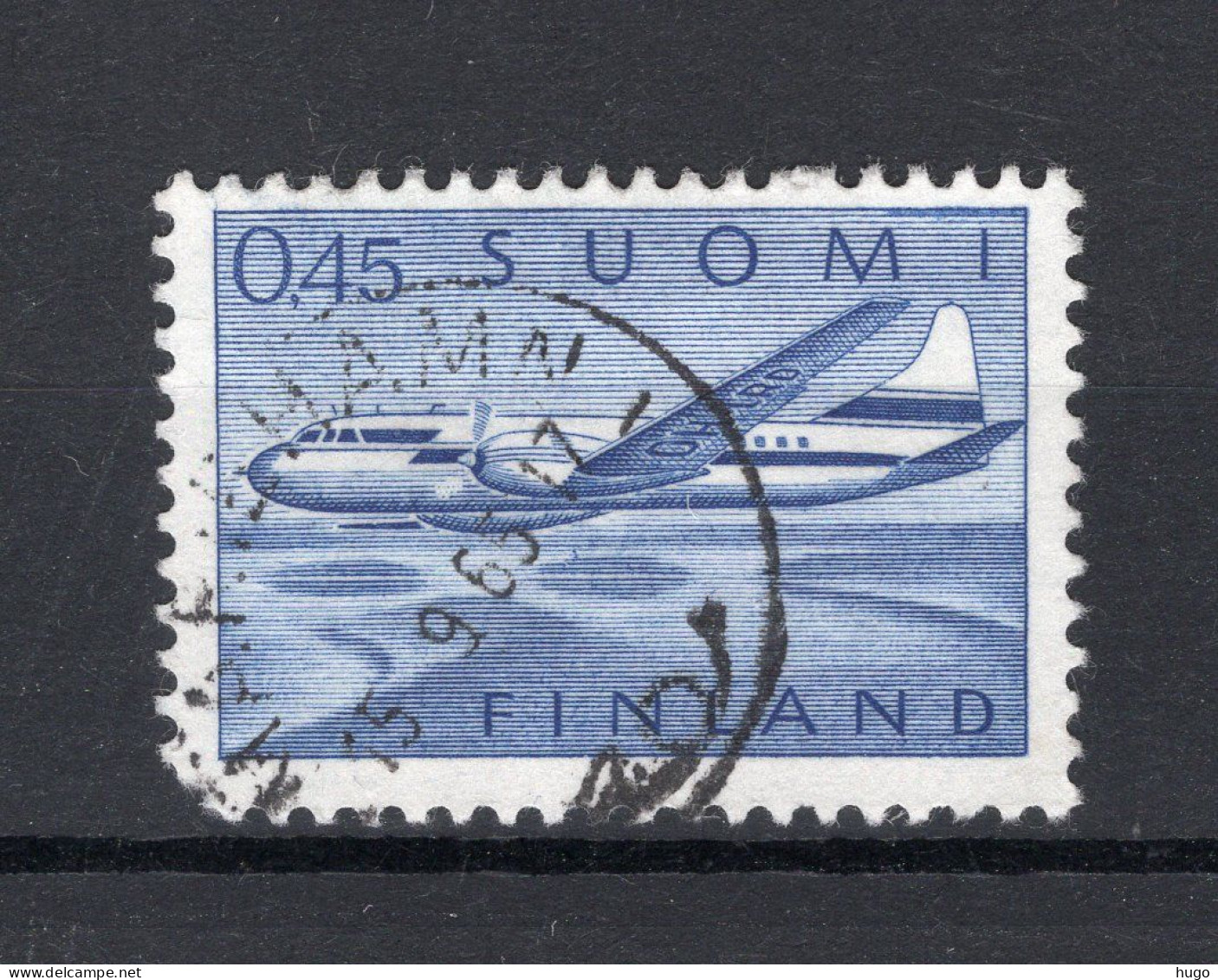 FINLAND Yt. PA8° Gestempeld Luchtpost 1963 -1 - Usati