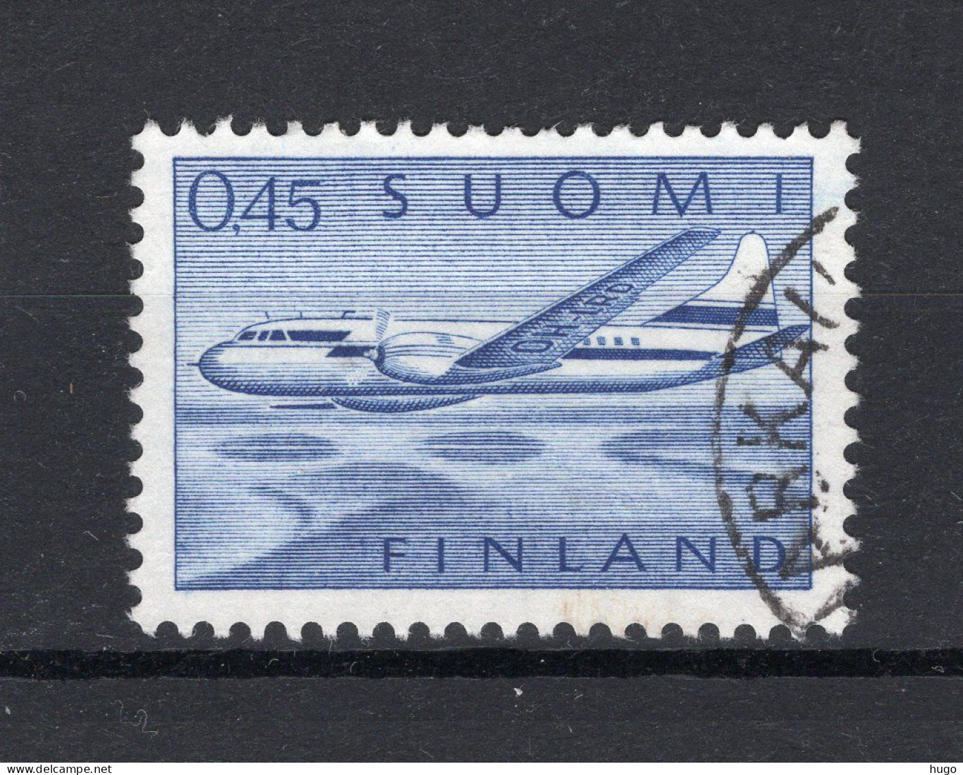 FINLAND Yt. PA8° Gestempeld Luchtpost 1963 - Usati