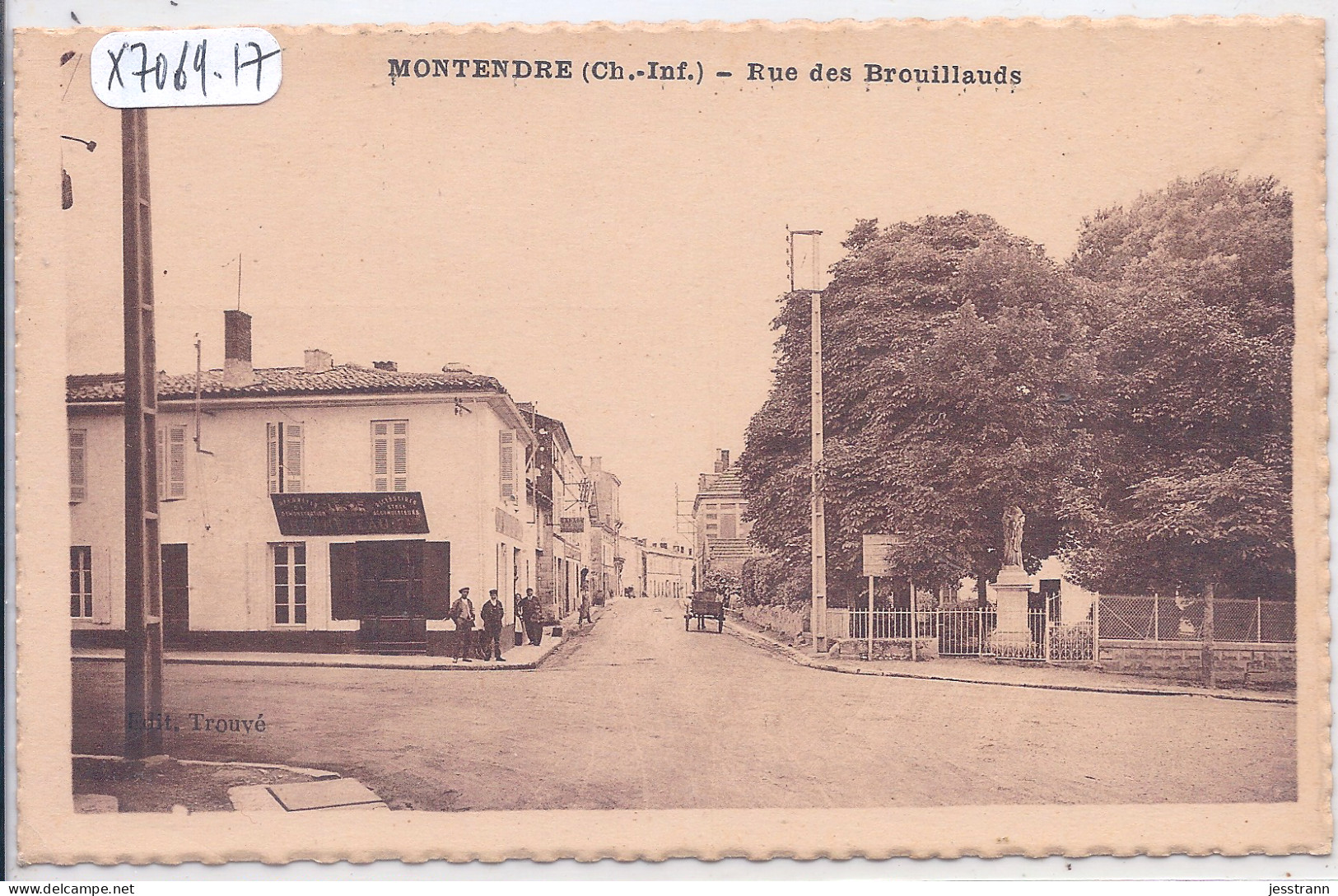 MONTENDRE- RUE DES BROUILLAUDS- - Montendre