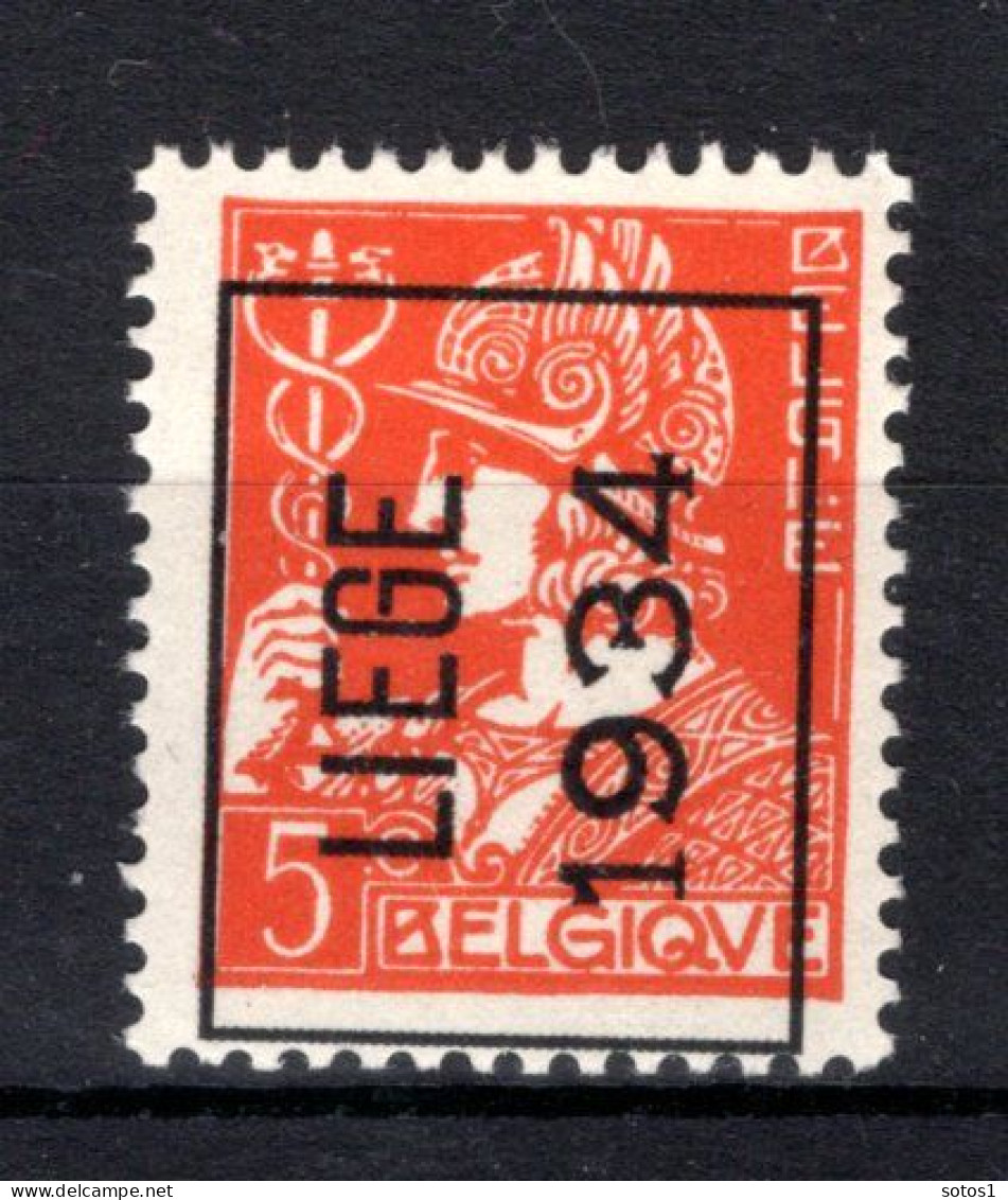 PRE281A MNH** 1934 - LIEGE 1934 - Typos 1932-36 (Cérès Et Mercure)