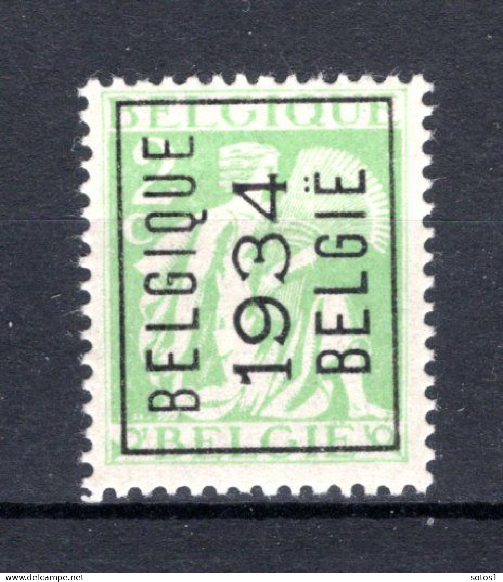 PRE274A MNH** 1934 - BELGIQUE 1934 BELGIE - Typo Precancels 1932-36 (Ceres And Mercurius)