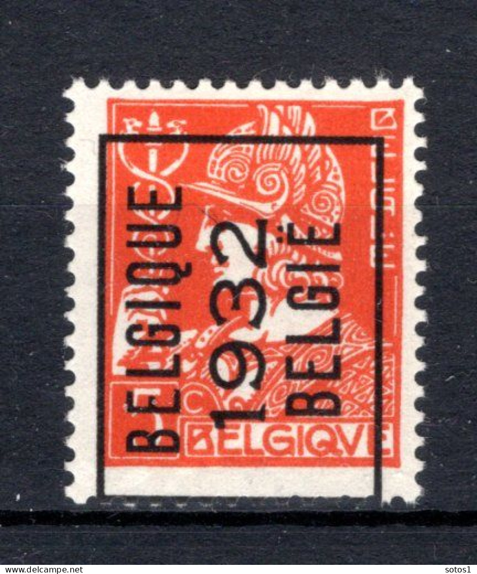 PRE254A MNH** 1932 - BELGIQUE 1932 BELGIE - Sobreimpresos 1932-36 (Ceres Y Mercurio)