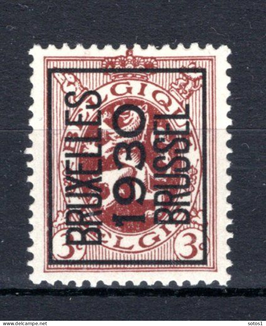 PRE222A MNH** 1930 - BRUXELLES 1930 BRUSSEL  - Typo Precancels 1929-37 (Heraldic Lion)