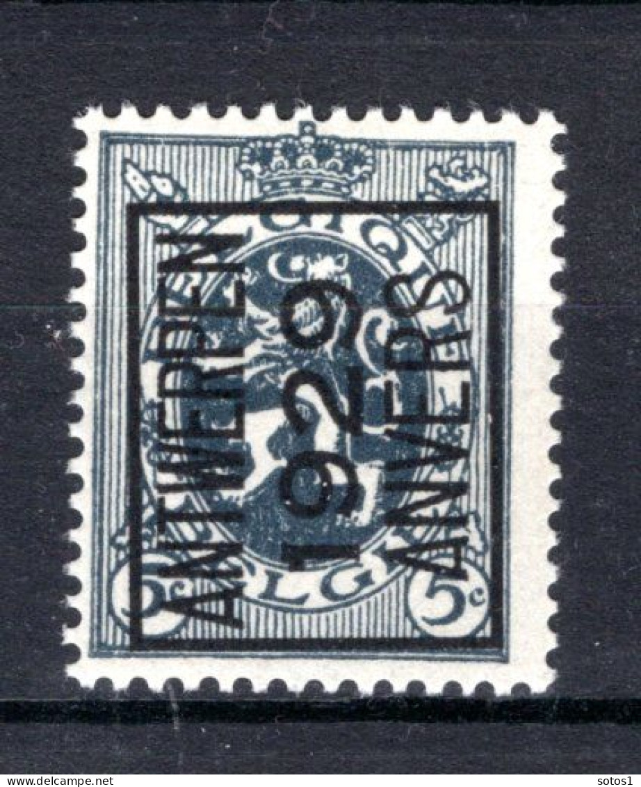 PRE208A MNH** 1929 - ANTWERPEN 1929 ANVERS - Typo Precancels 1929-37 (Heraldic Lion)