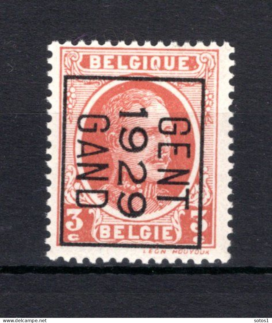 PRE186B MNH** 1929 - GENT 1929 GAND  - Typos 1922-31 (Houyoux)