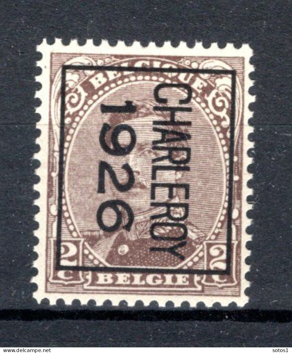 PRE129B MNH** 1926 - CHARLEROY 1926  - Typos 1922-26 (Albert I)