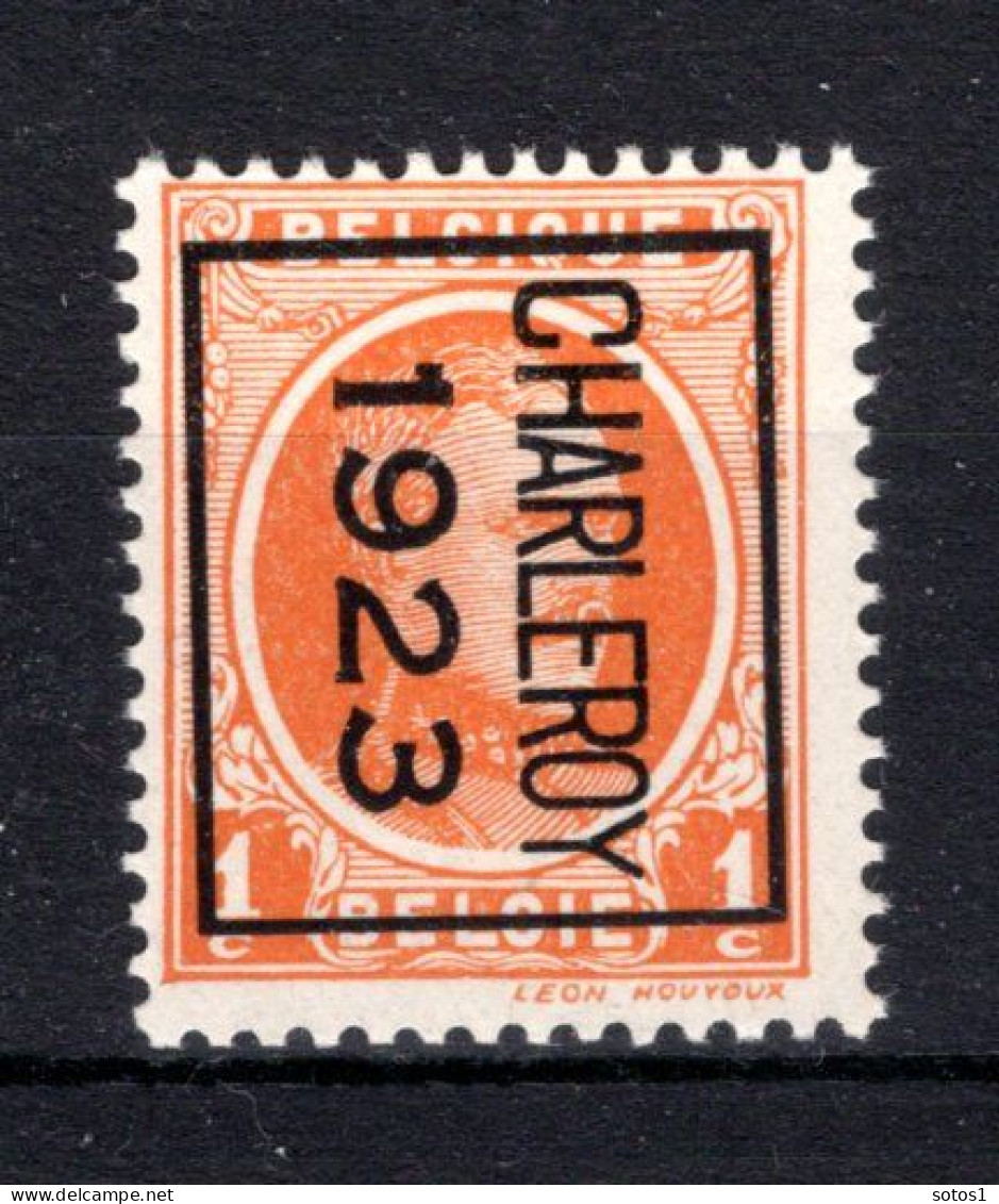 PRE73B MNH** 1923 - CHARLEROY 1923 - Typografisch 1922-31 (Houyoux)