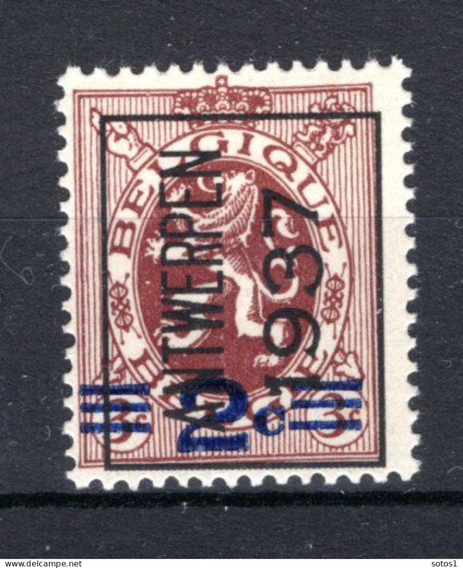 PRE317A MNH** 1937 - ANTWERPEN 1937 - Typo Precancels 1929-37 (Heraldic Lion)
