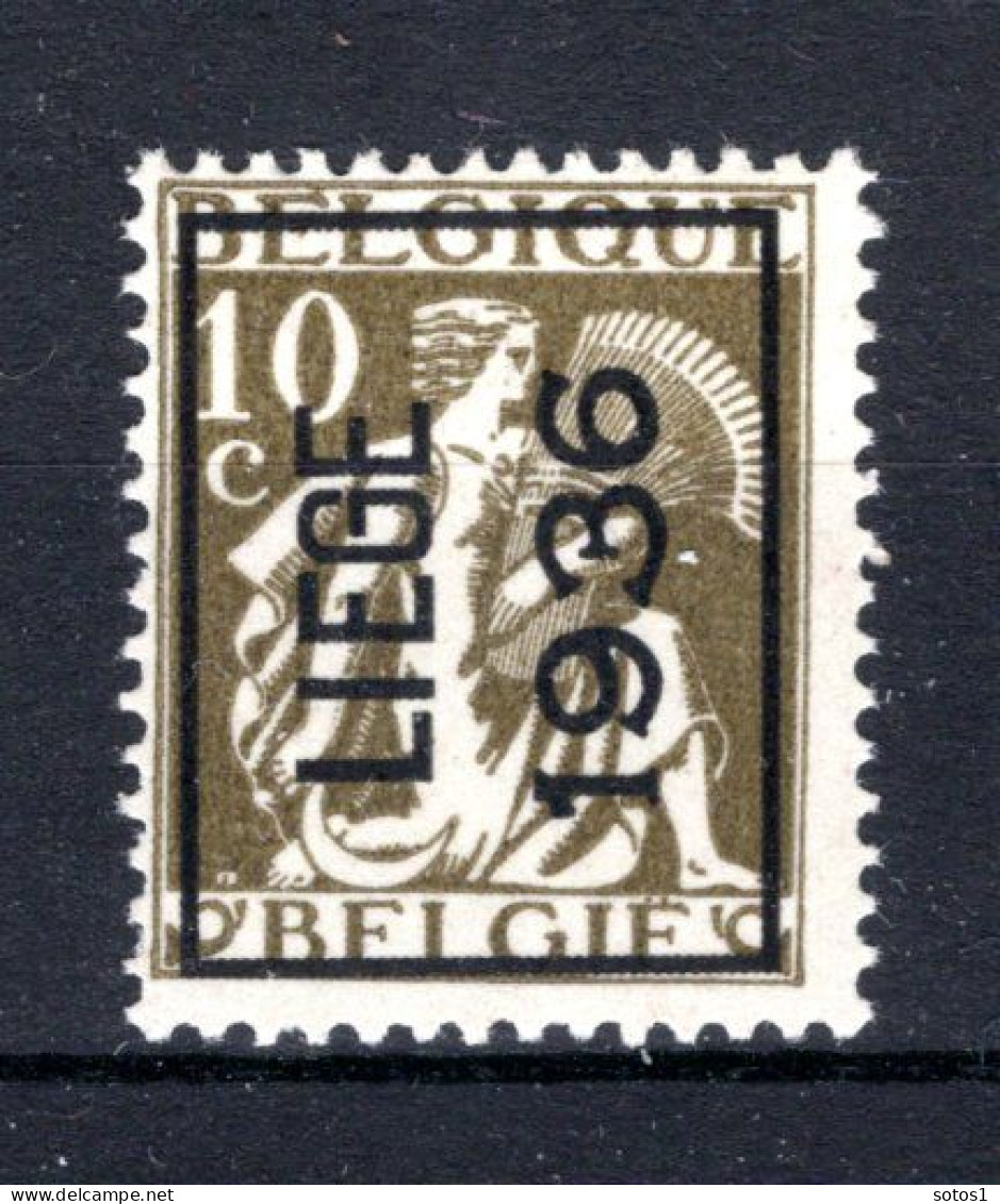PRE307A MNH** 1936 - LIEGE 1936 - Typografisch 1932-36 (Ceres En Mercurius)