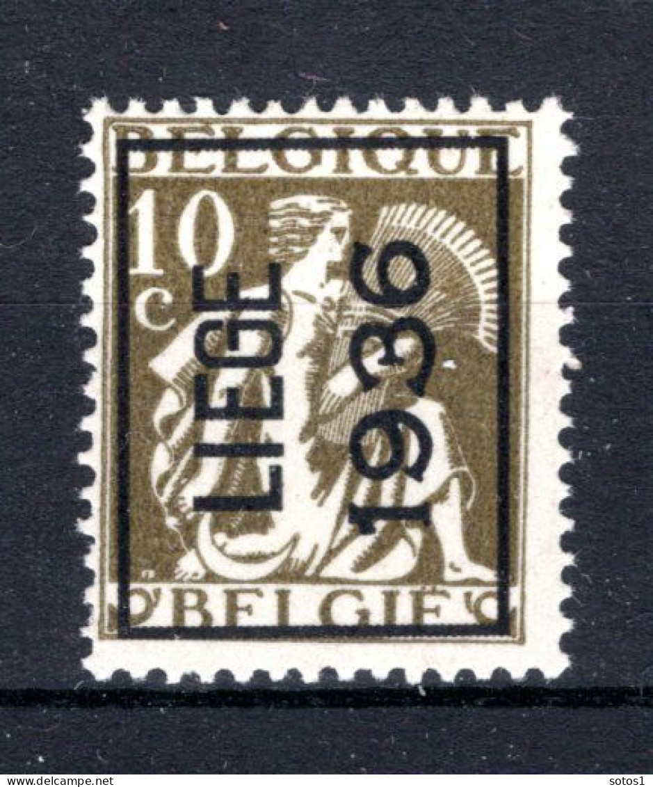 PRE307A MNH** 1936 - LIEGE 1936 - Typo Precancels 1932-36 (Ceres And Mercurius)