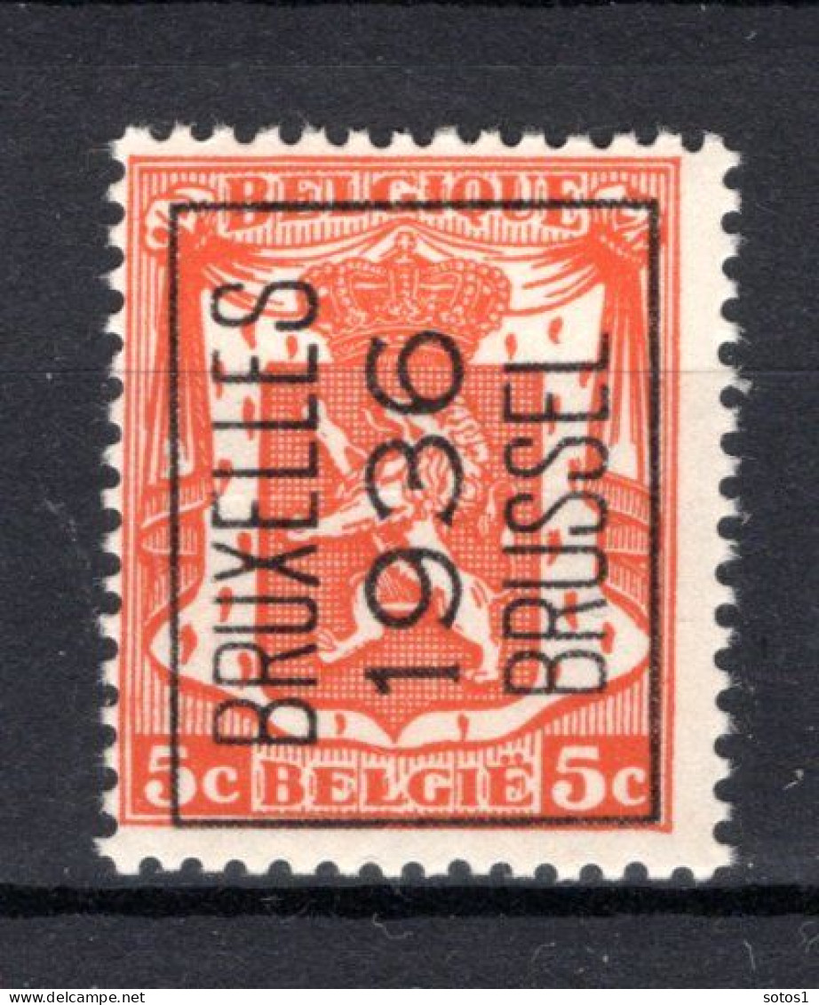 PRE310A MNH** 1936 - BRUXELLES 1936 BRUSSEL  - Typo Precancels 1936-51 (Small Seal Of The State)