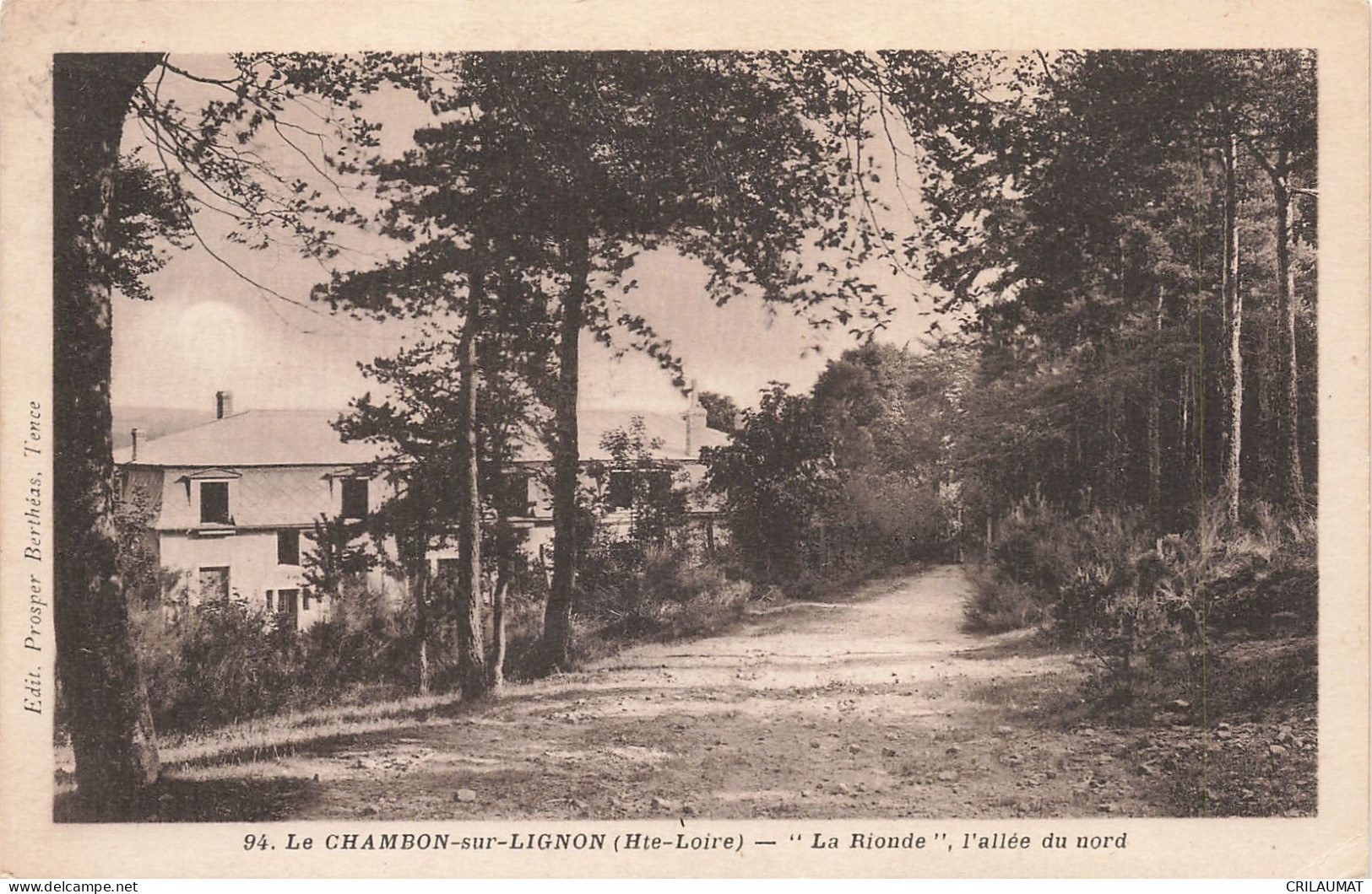 43-LE CHAMBON SUR LIGNON-N°T5286-A/0157 - Le Chambon-sur-Lignon