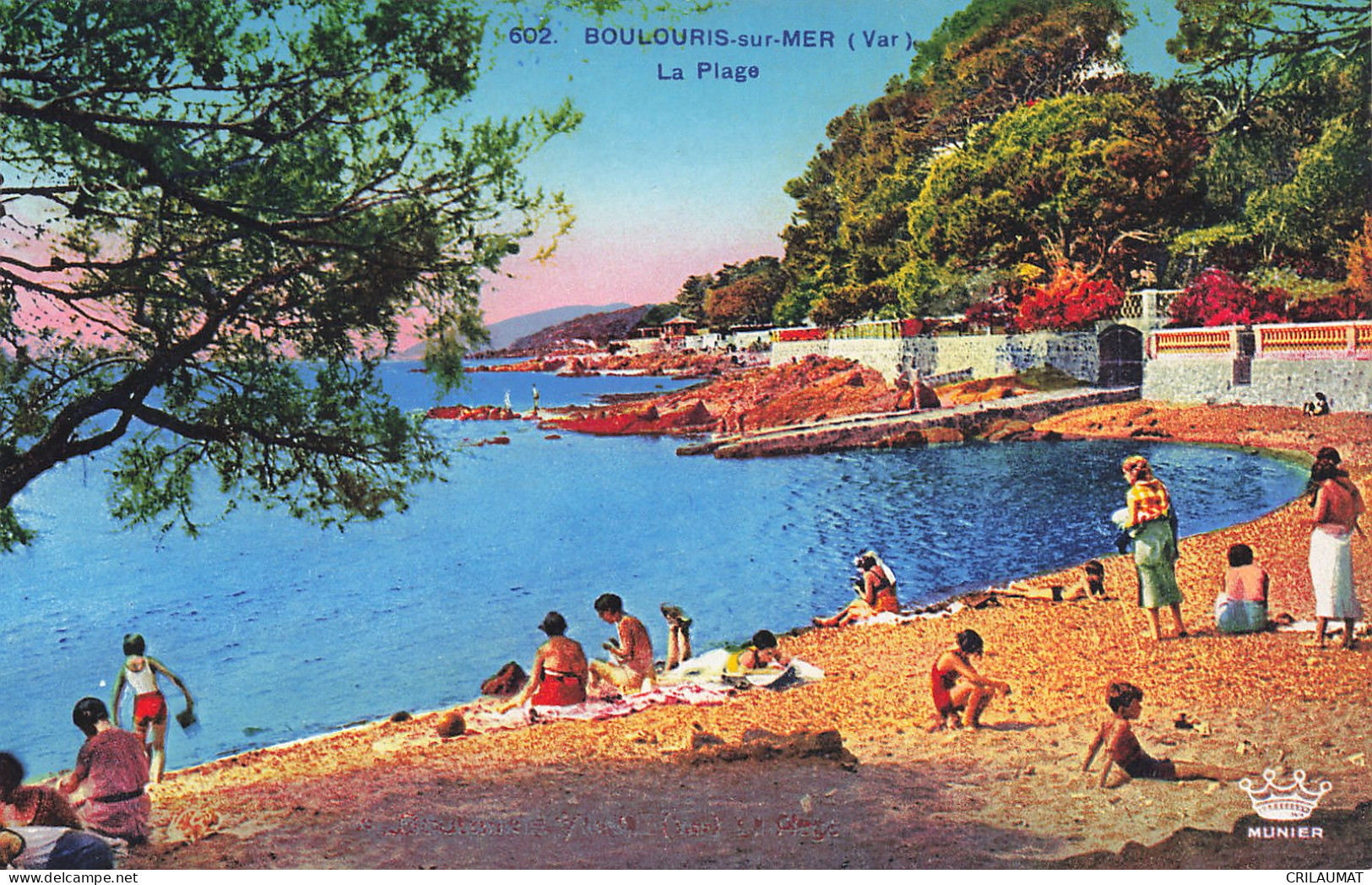 83-BOULOURIS SUR MER-N°T5287-C/0127 - Boulouris