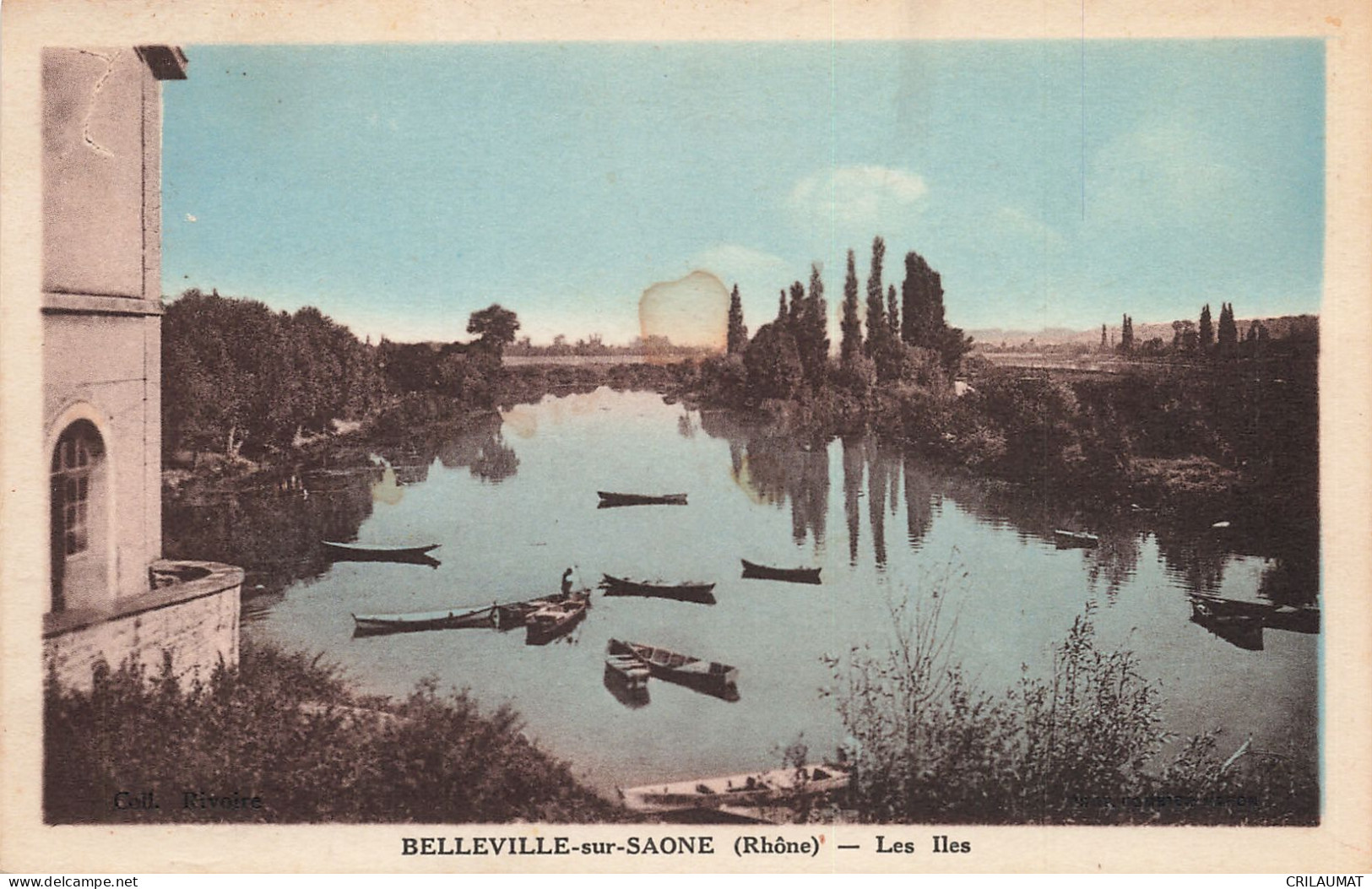 69-BELLEVILLE SUR SAONE-N°T5288-E/0183 - Belleville Sur Saone