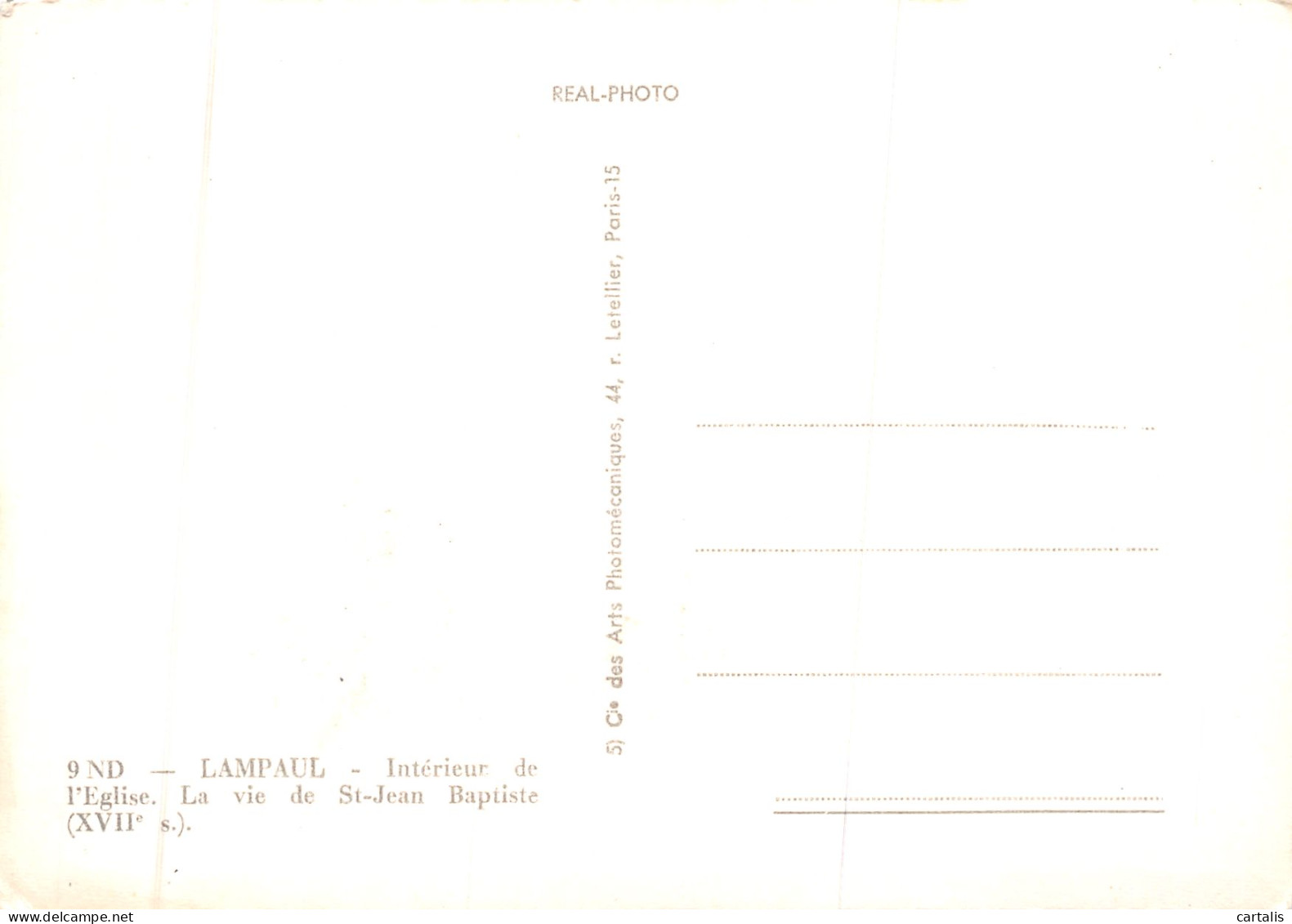 29-LAMPAUL-N°C4041-A/0261 - Lampaul-Guimiliau