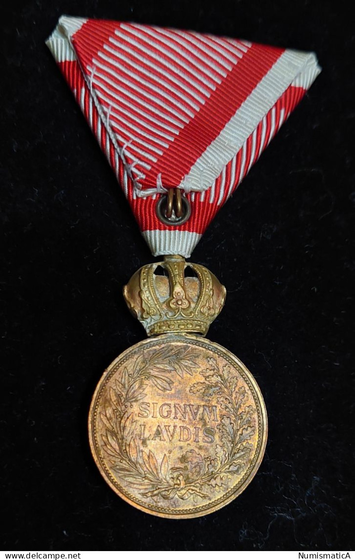 A Military Merit Medal - SIGNVM LAVDIS - Bronze