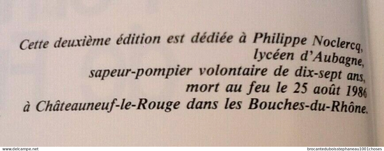 Philippe Cart-Tanneur / Jean-Claude Lestang  Sapeurs Pompiers De France  (1986) - Signierte Bücher