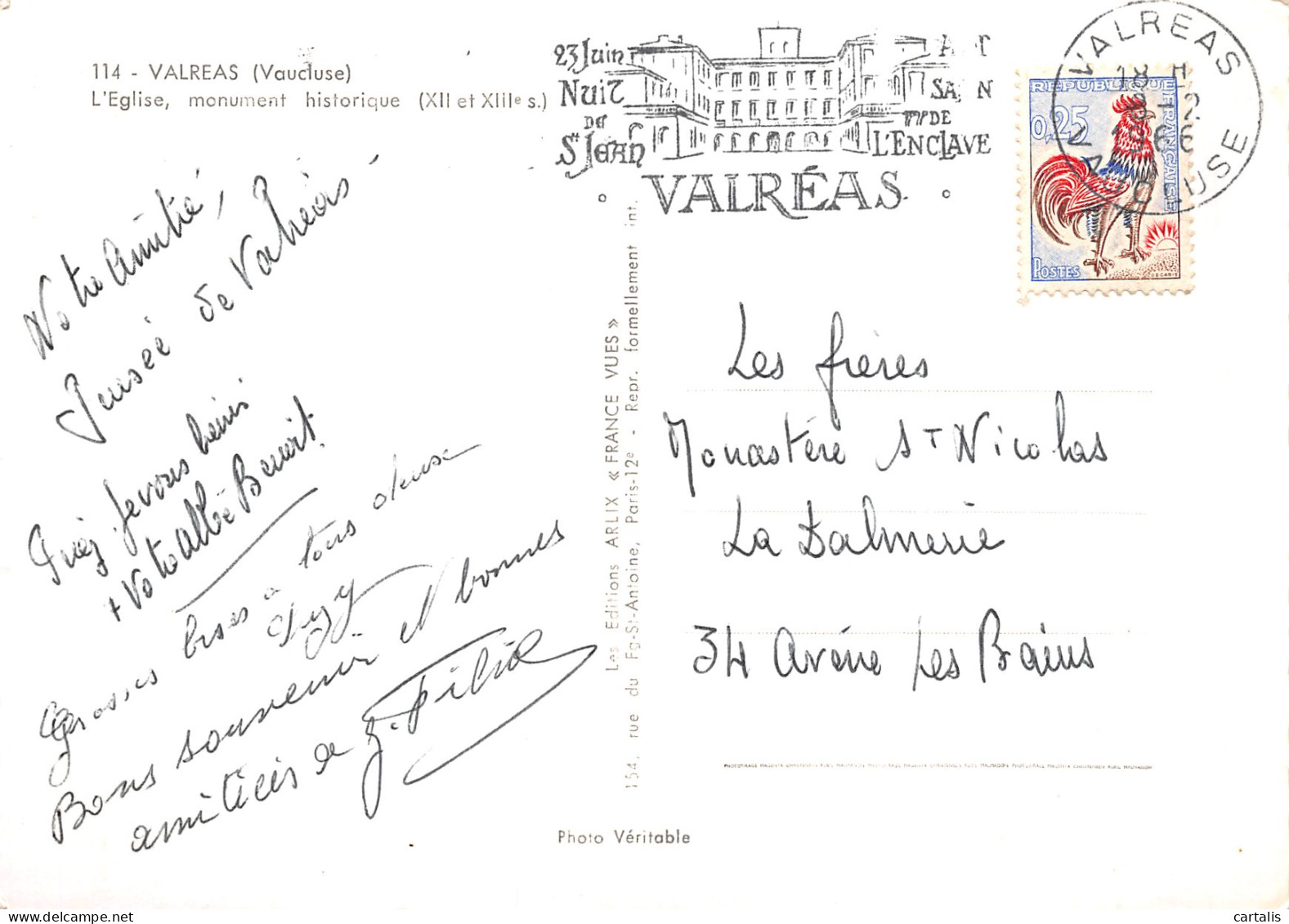 84-VALREAS-N°C4044-B/0327 - Valreas