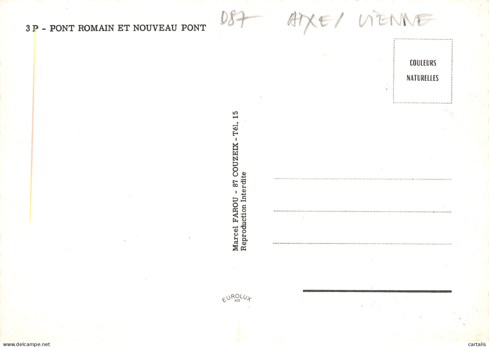 87-AIXE SUR VIENNE-N°C4046-C/0113 - Aixe Sur Vienne