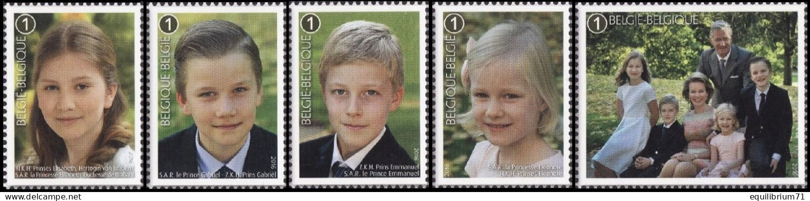 4569/4573** - La Famille Royale / De Koninklijke Familie / Die Königliche Familie / The Royal Family - Nuovi