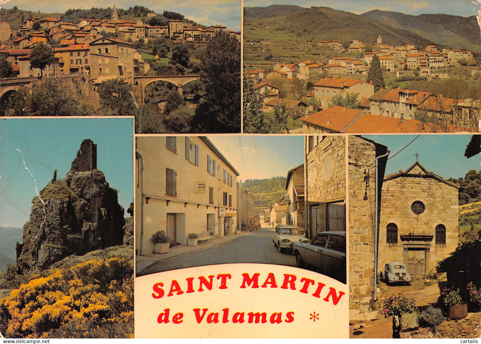 07-SAINT MARTIN DE VALAMAS-N°C4046-D/0191 - Saint Martin De Valamas