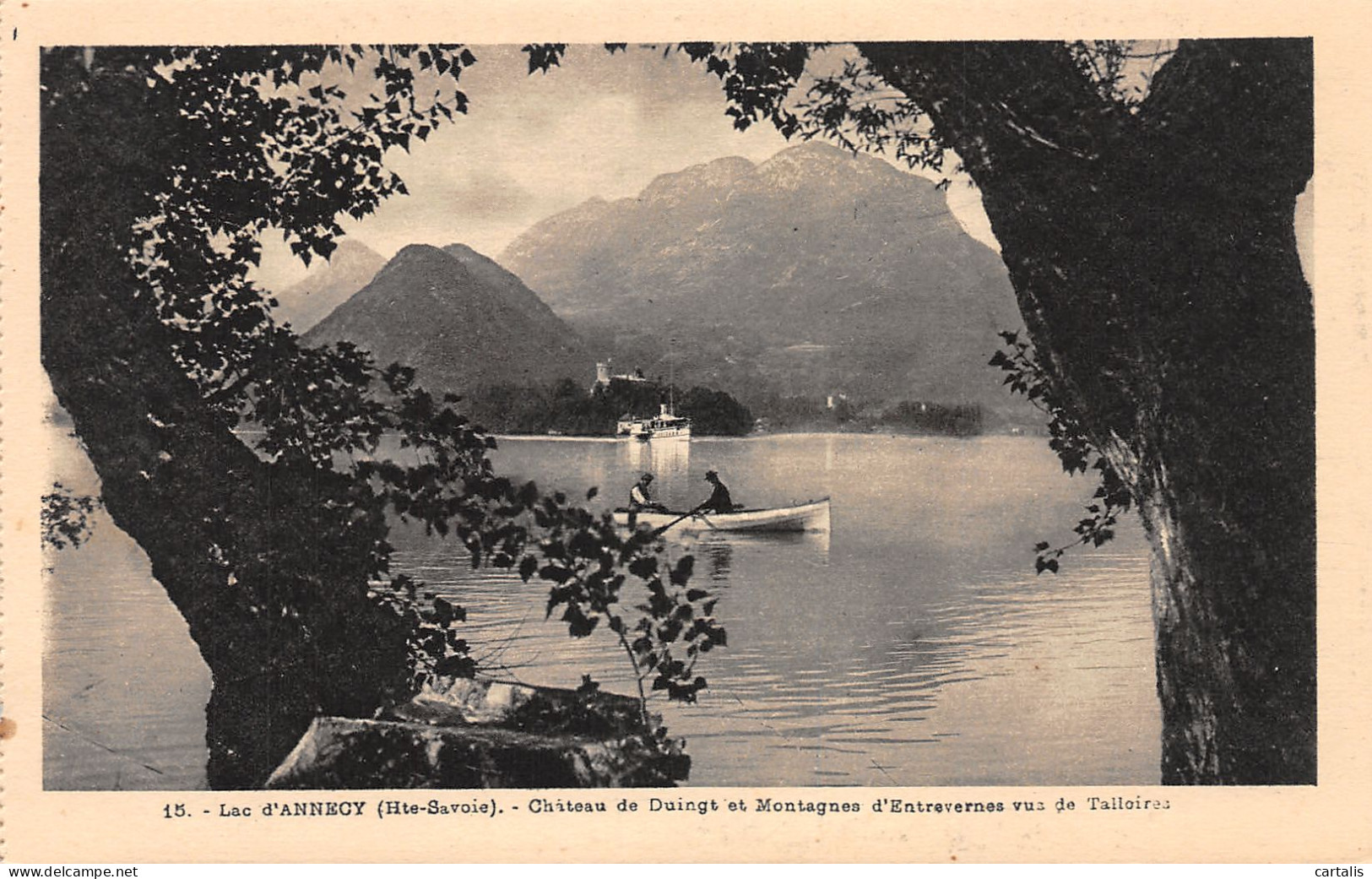 74-DUINGT ENTREVERNES-N°C4048-E/0085 - Duingt