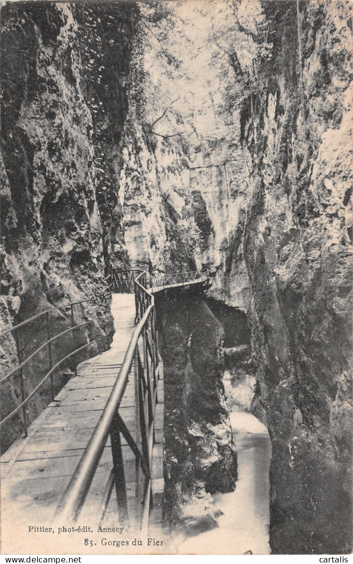 74-GORGES DU FIER-N°C4048-G/0197 - Lovagny