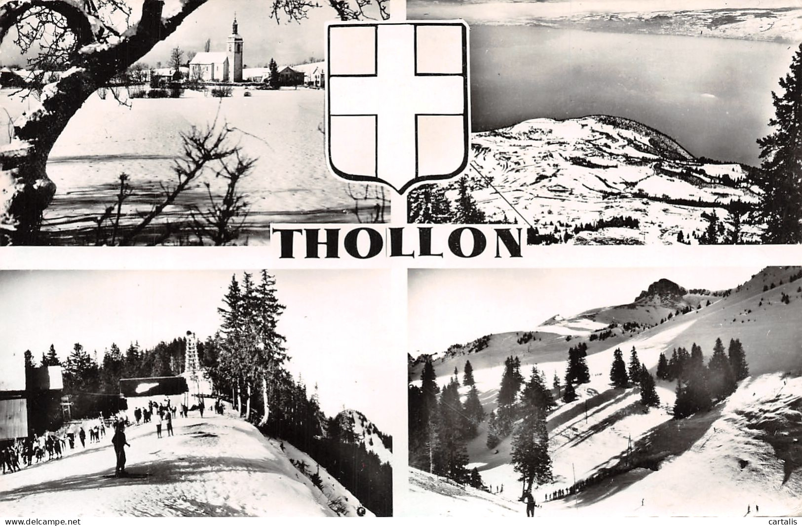 74-THOLLON-N°C4049-C/0247 - Thollon