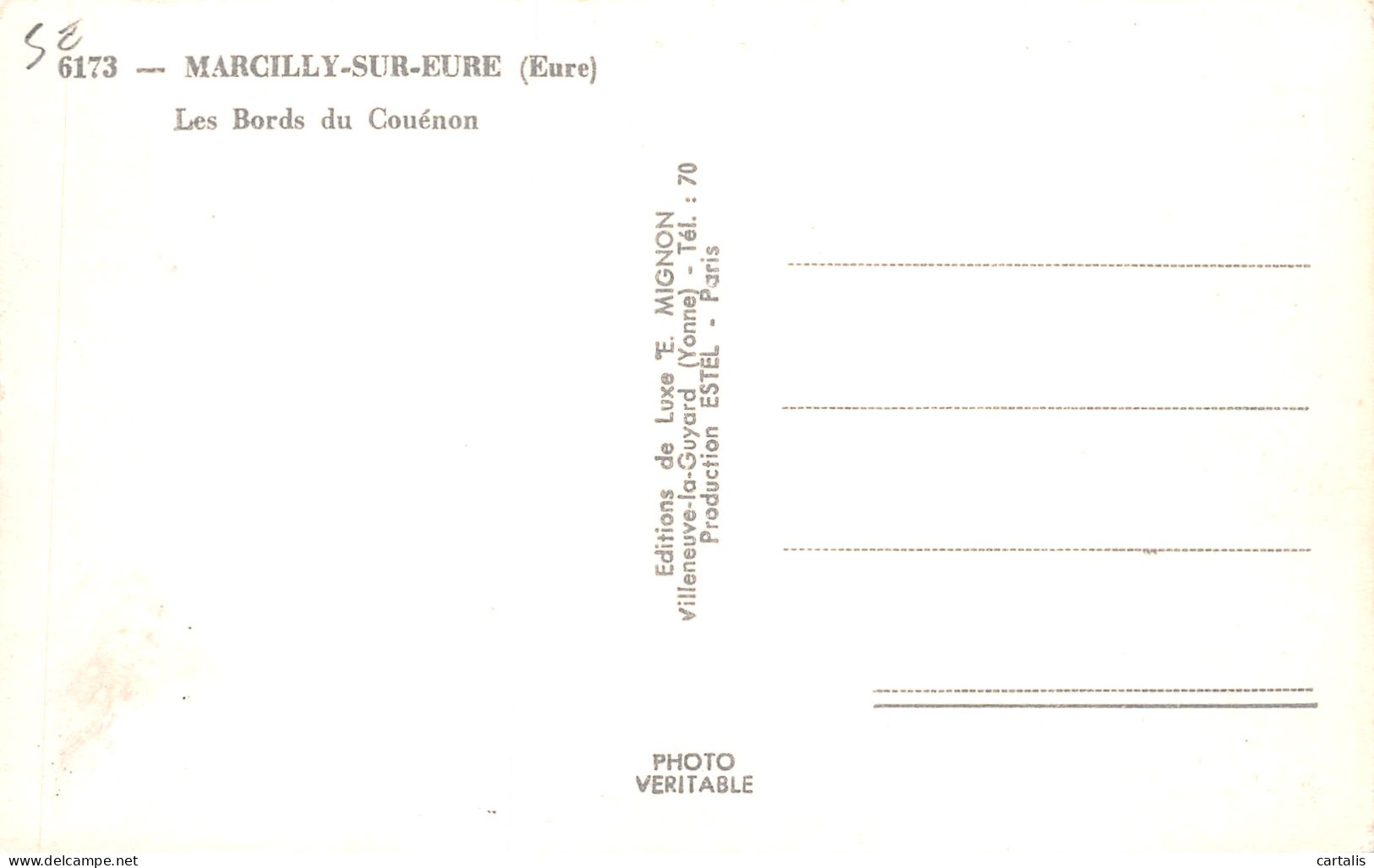 27-MARCILLY SUR EURE-N°C4051-A/0151 - Marcilly-sur-Eure