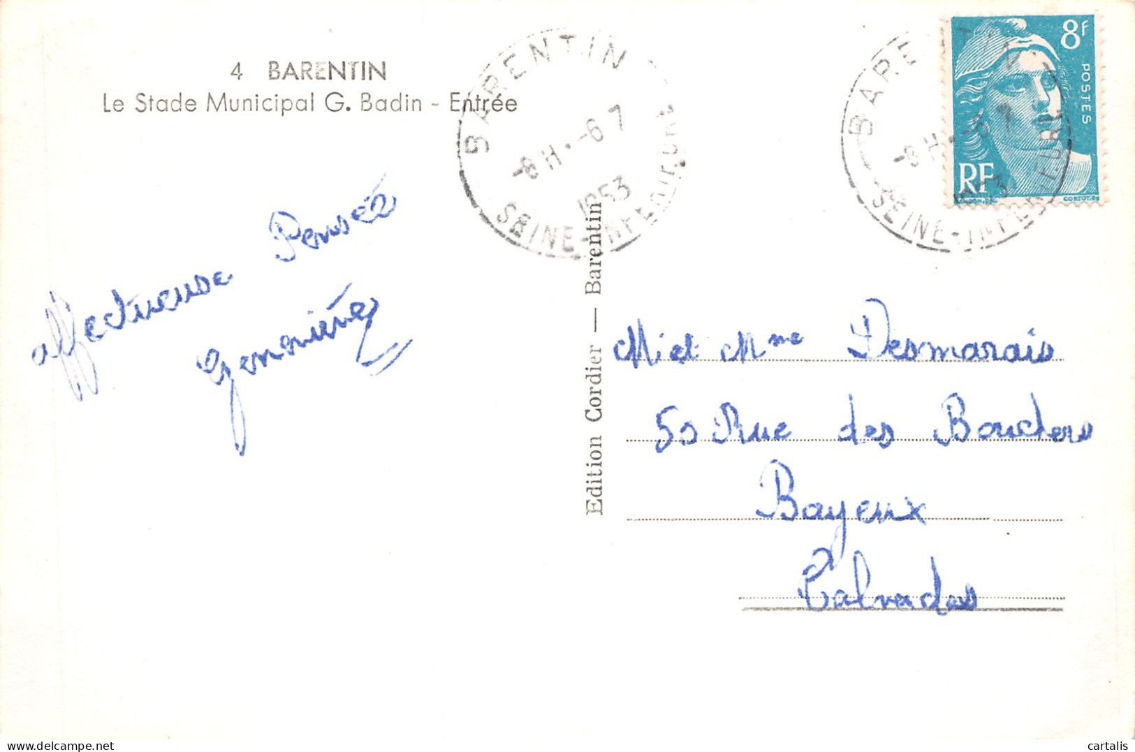 76-BARENTIN-N°C4051-E/0067 - Barentin