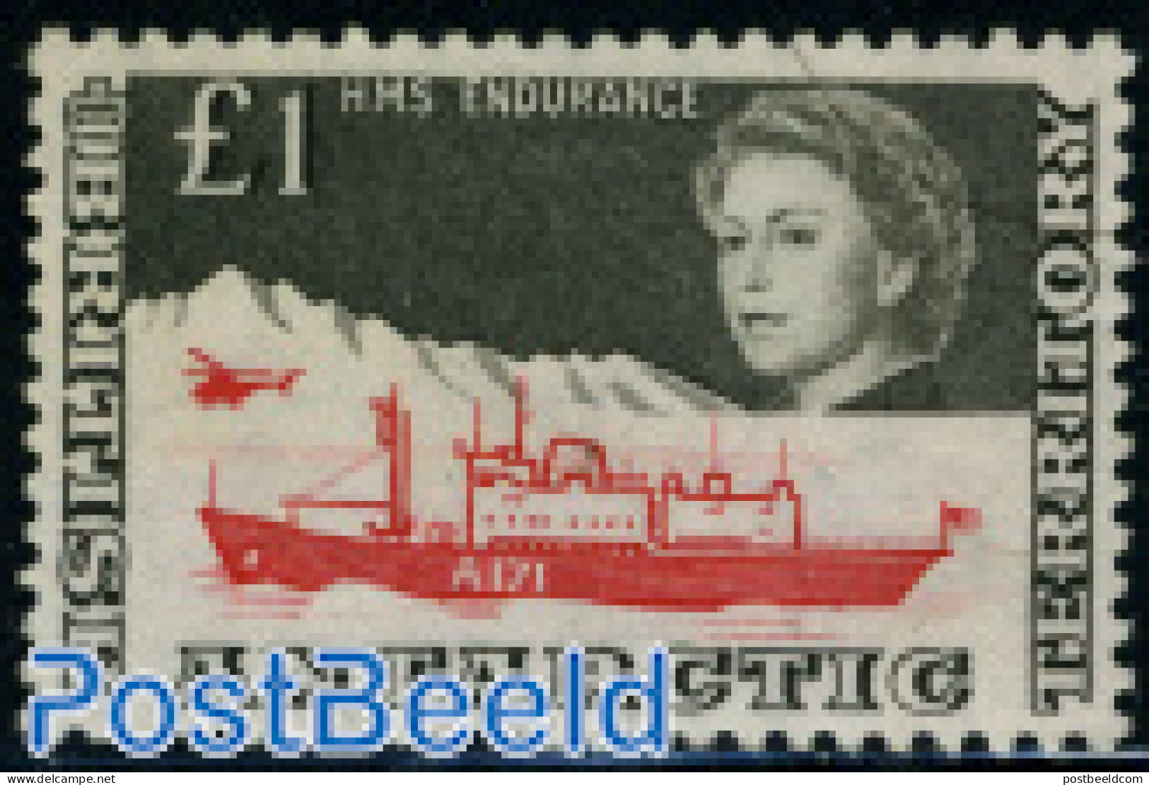 British Antarctica 1969 Definitive 1v, Mint NH, Science - Transport - The Arctic & Antarctica - Ships And Boats - Schiffe