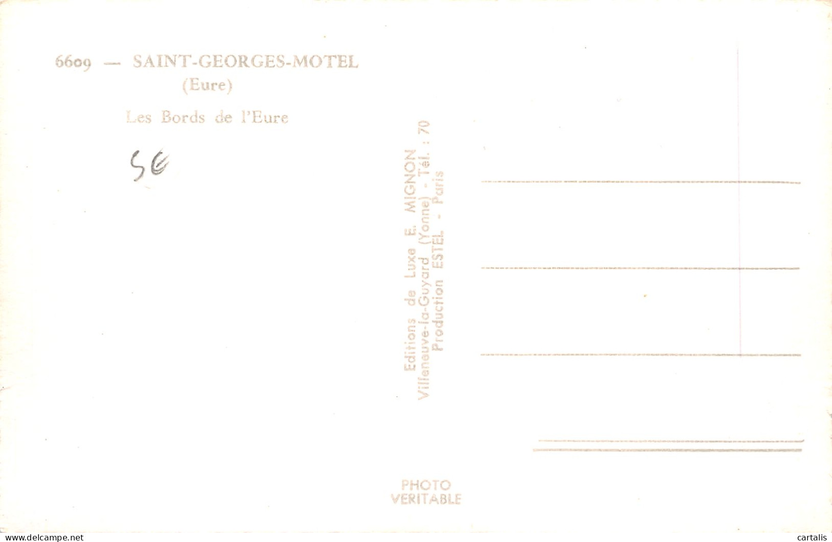 27-SAINT GEORGES MOTEL-N°C4052-D/0031 - Saint-Georges-Motel