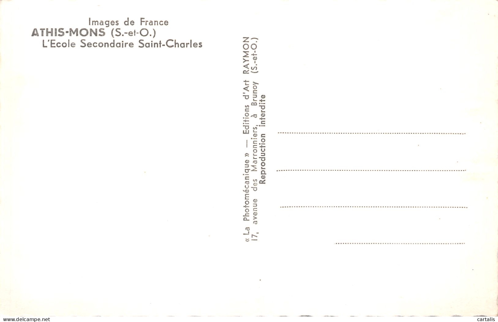 91-ATHIS MONS-N°C4052-E/0381 - Athis Mons