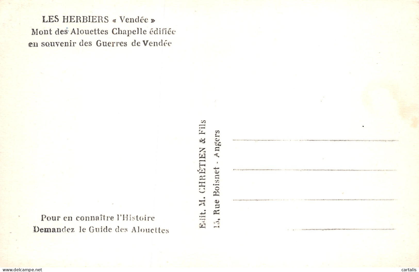 85-LES HERBIERS-N°C4052-H/0337 - Les Herbiers