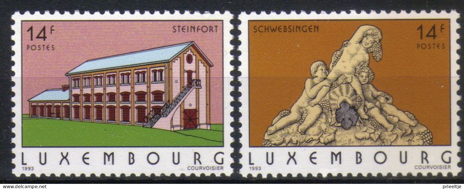 Luxemburg 1993 Tourism Y.T. 1266/1267 ** - Nuevos