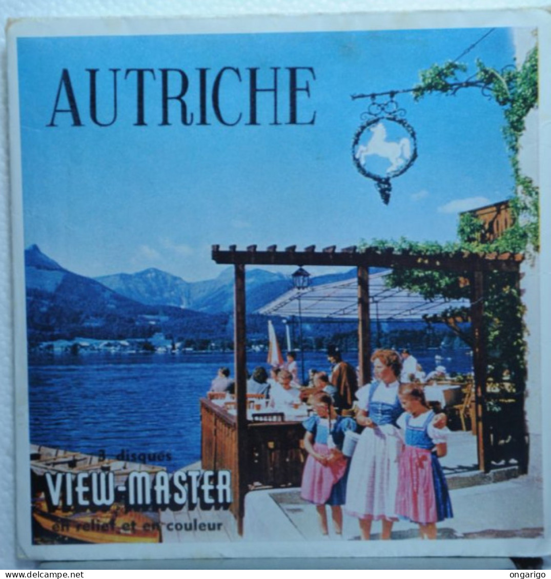 VIEW MASTER  ;  C 660   AUTRICHE   :  POCHETTE DE 3 DISQUES - Visionneuses Stéréoscopiques