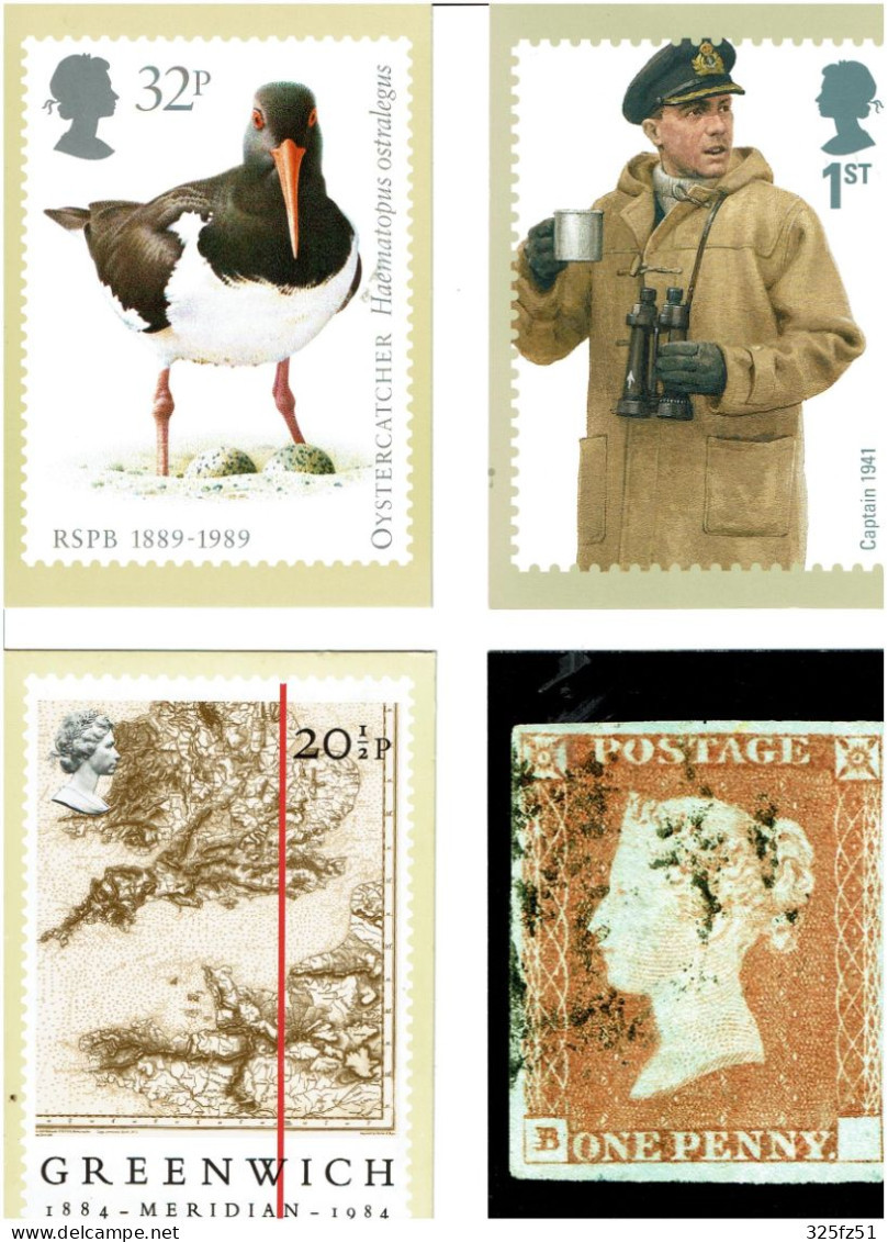 GRANDE BRETAGNE / Lot De 850 C.P.M. Neuves - Stamps (pictures)