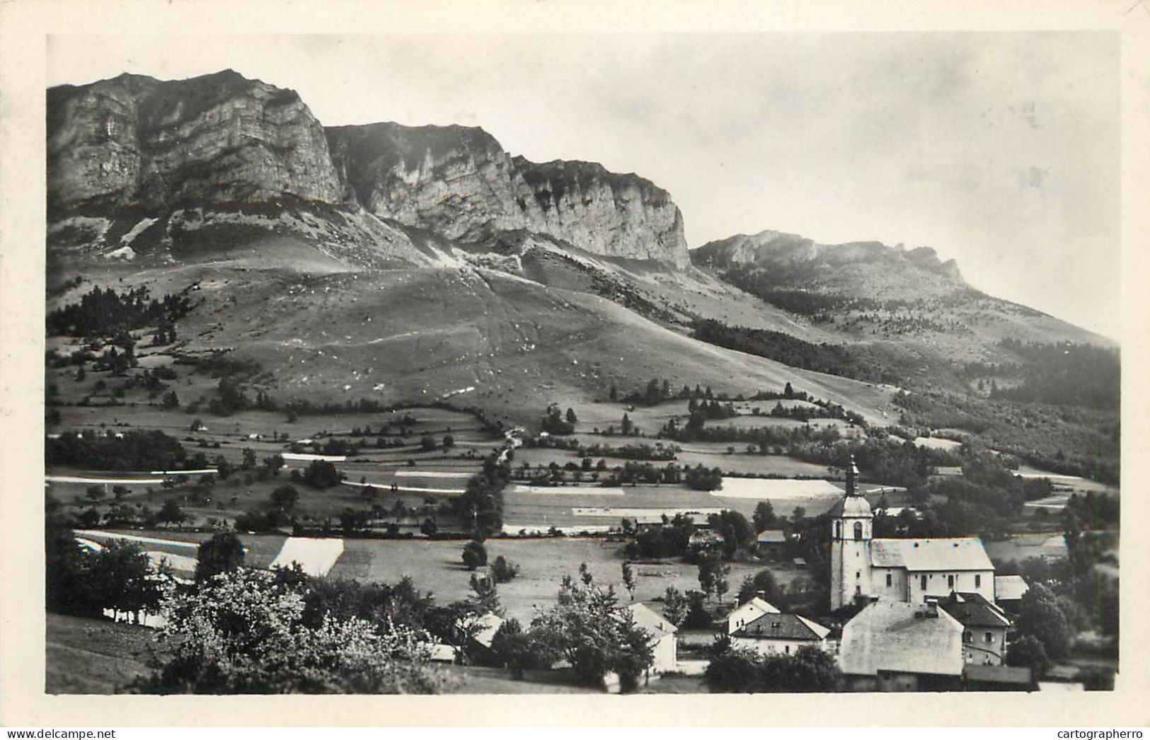 France Thollon (Haute Savoie) Les Memises, Mont Cesar & Eglise Ancienne - Thollon