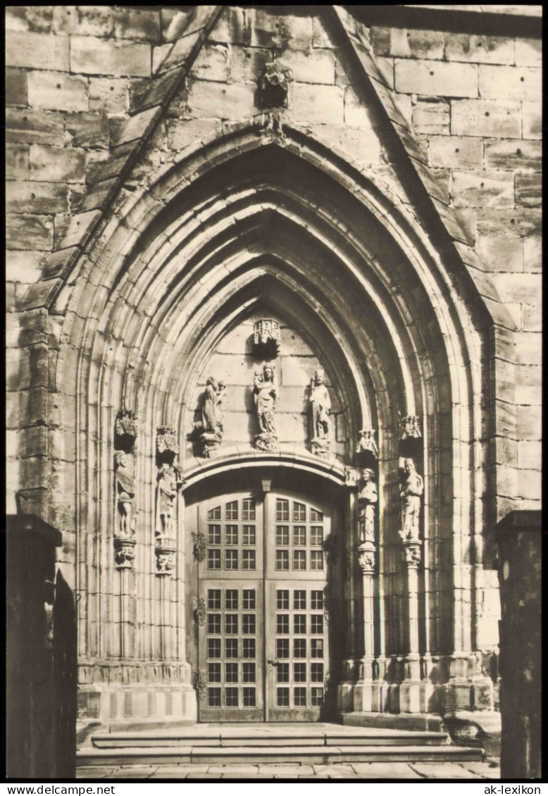 Sammelkarte Heilbad Heiligenstadt Ägidienkirche Westportal 1974 - Heiligenstadt