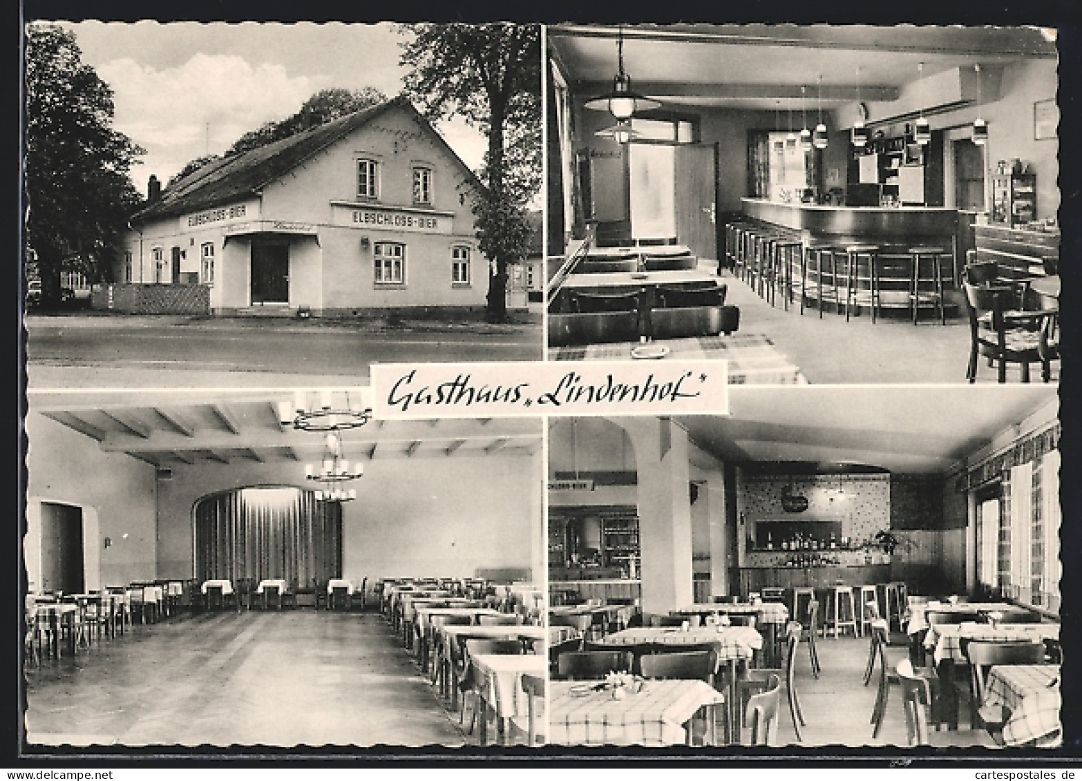 AK Kummerfeld B. Pinneberg, Gasthaus Lindenhof Mit Bar  - Pinneberg