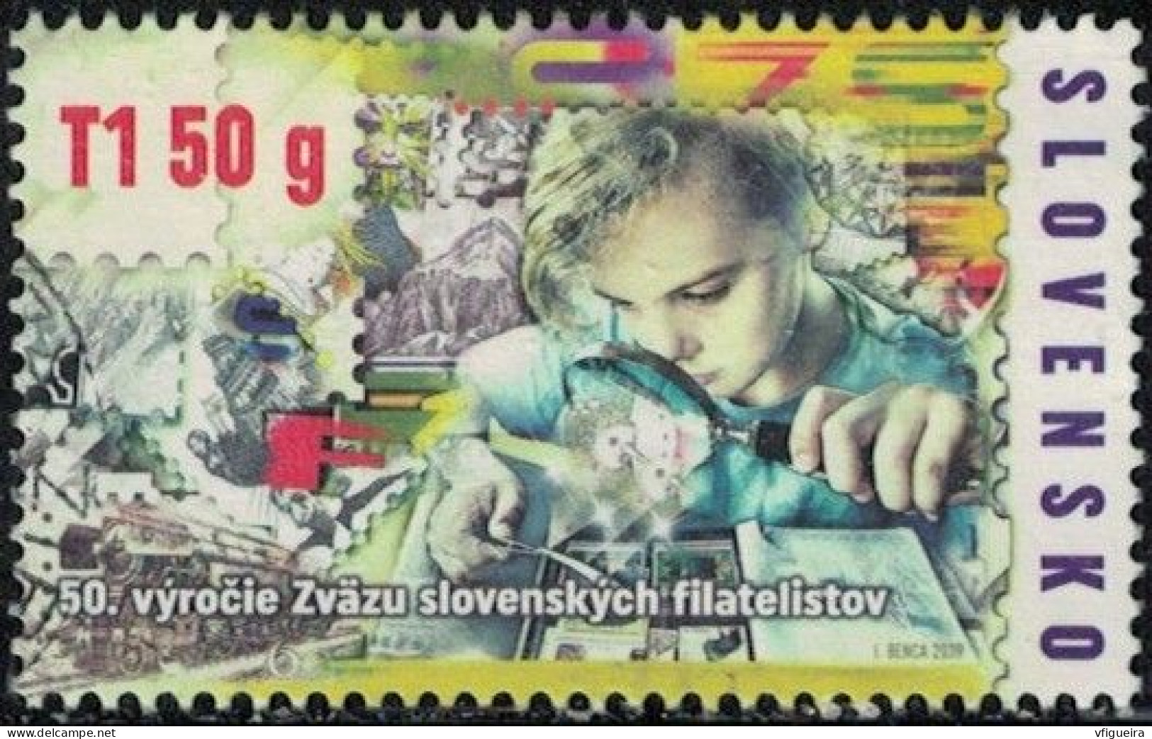 Slovaquie 2019 Oblitéré Used 50e Anniversaire De L'Union Des Philatélistes Slovaques SU - Used Stamps