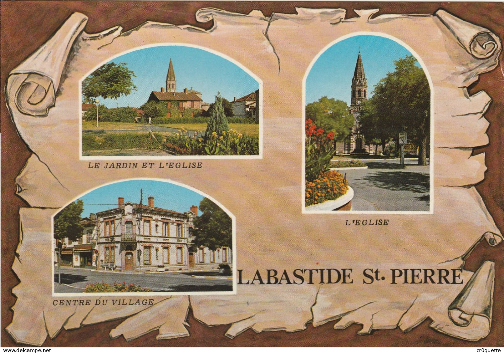 # 82370 LABASTIDE ST PIERRE / MULTIVUES En 1984 - Labastide Saint Pierre
