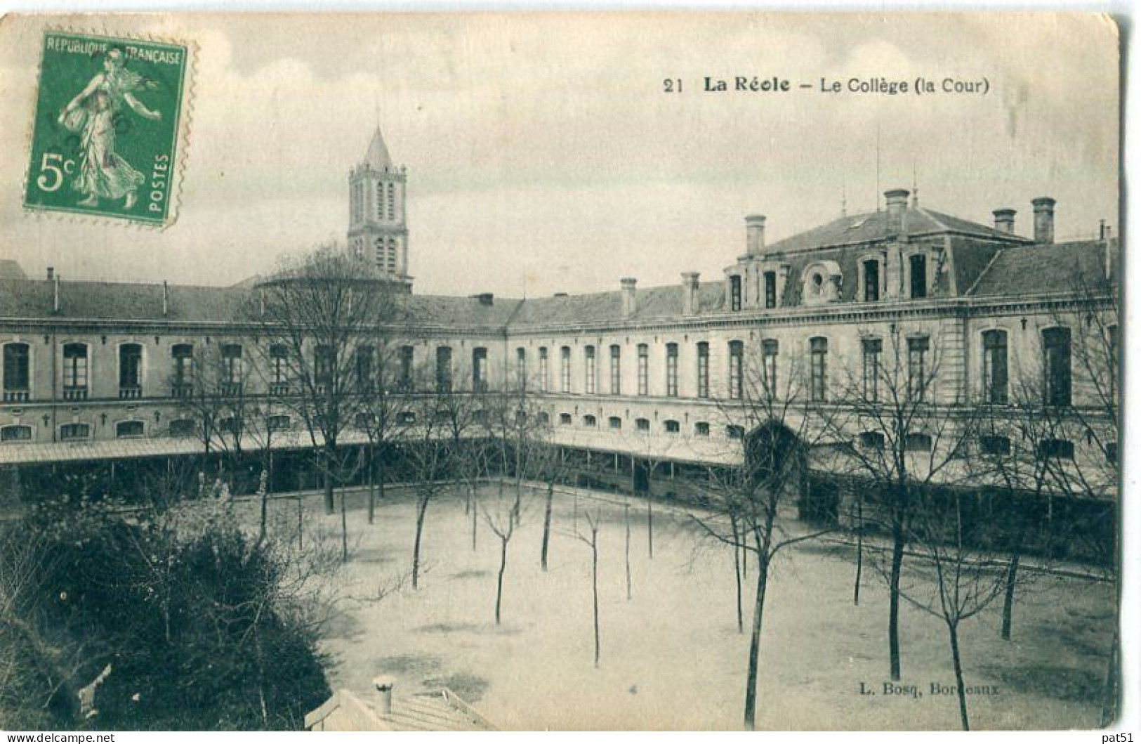 33 - La Réole : Le Collège - La Cour - La Réole