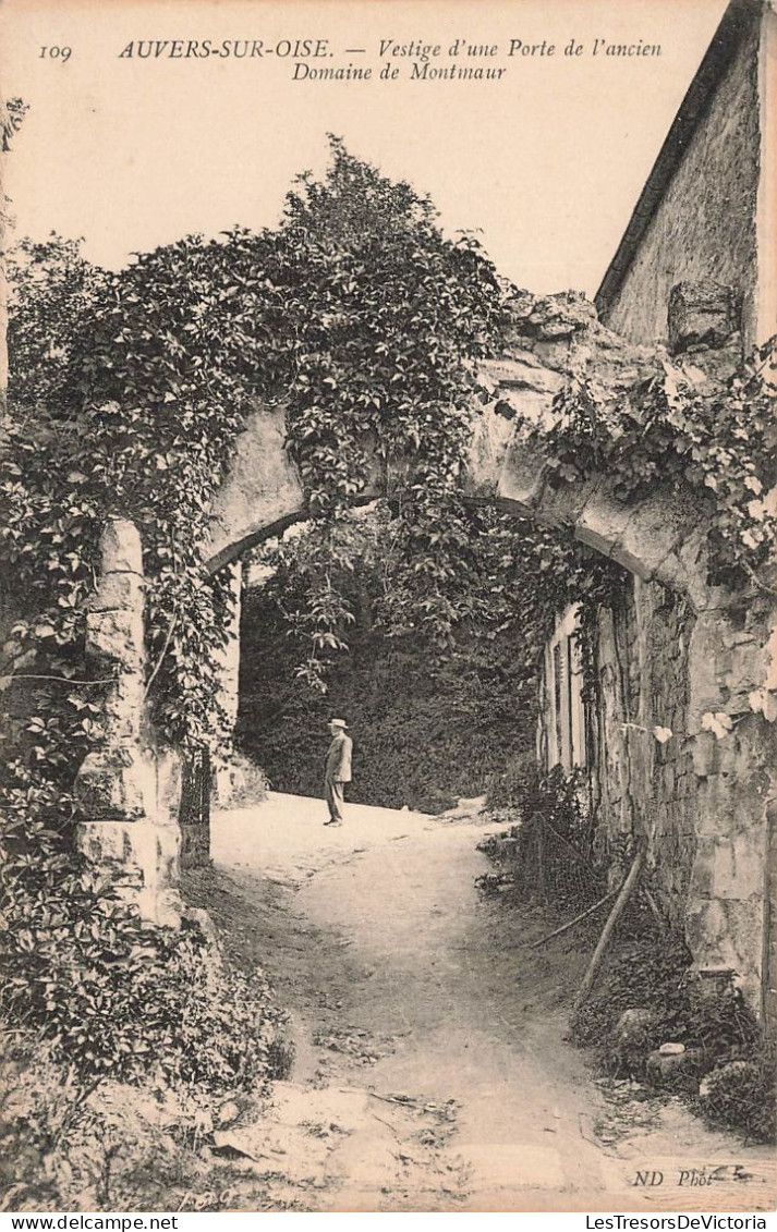 FRANCE - Auvers Sur Oise - Vestige D'une Porte De L'ancien Domaine De Montmaur - Vue Générale - Carte Postale Ancienne - Auvers Sur Oise