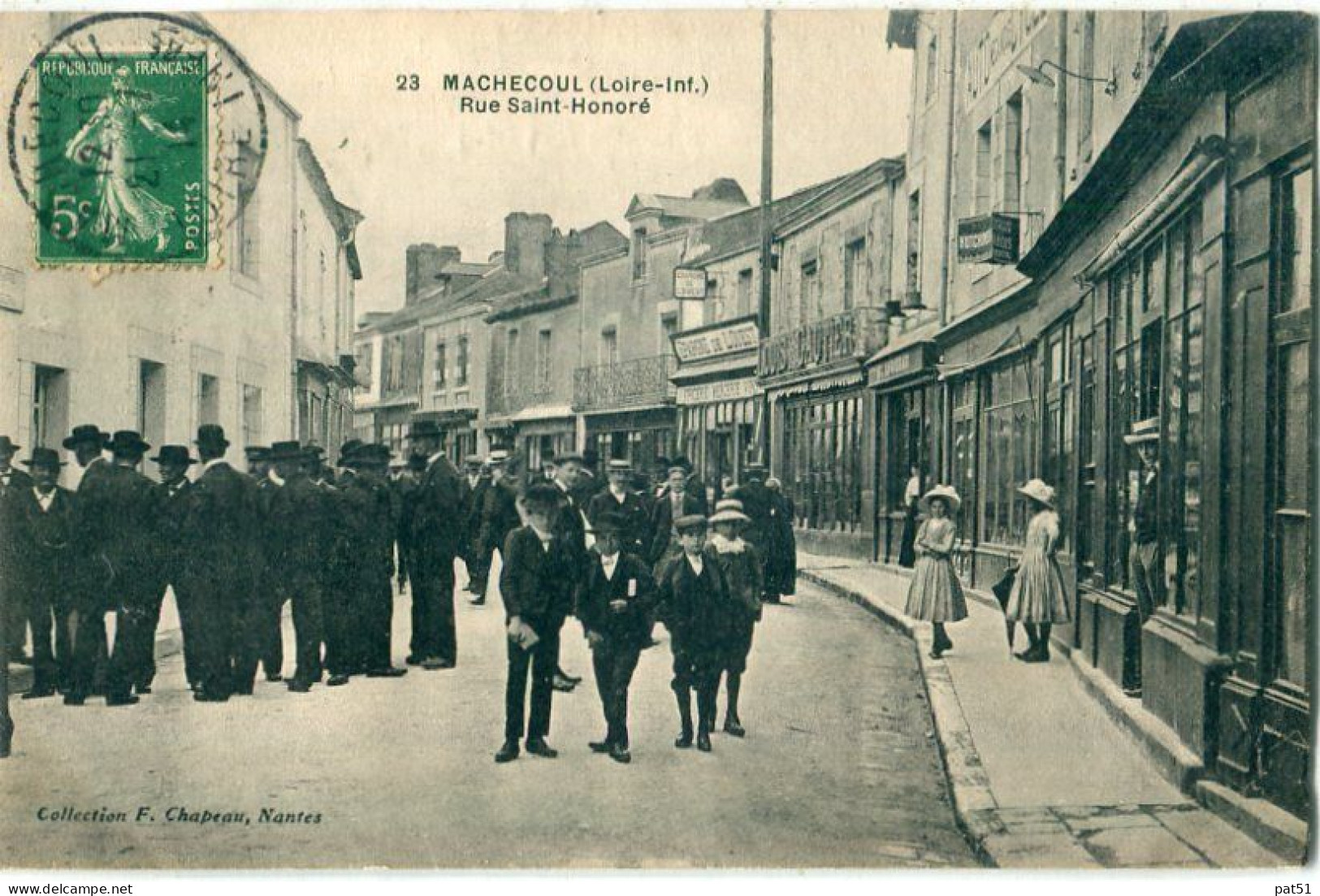 44 - Machecoul : Rue Saint Honoré - Machecoul