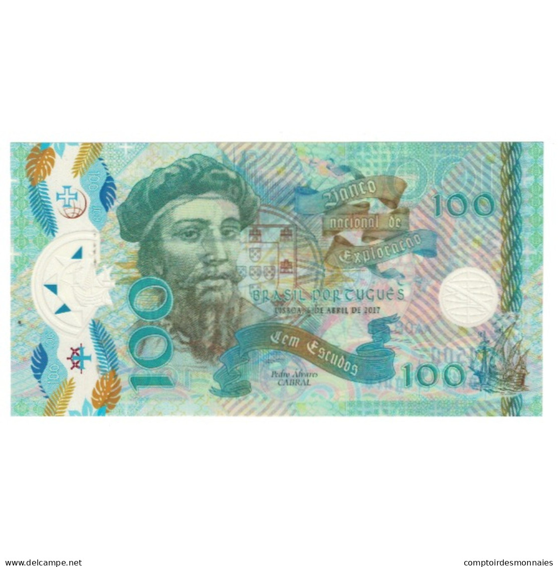 Billet, Portugal, 100 Escudos, 2017, 2017-04-06, VASCO DE GAMA TOURIST BANKNOTE - Portugal
