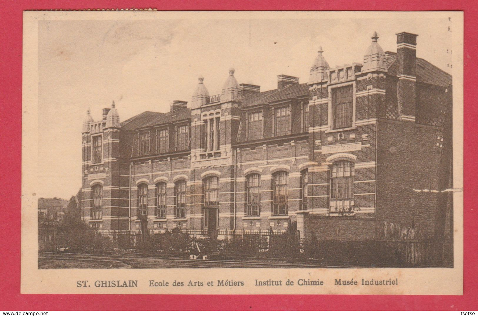 St. Ghislain - Ecole Des Arts Et Métiers - Institut De Chimie - Musée Industriel - 1931 ( Voir Verso ) - Saint-Ghislain
