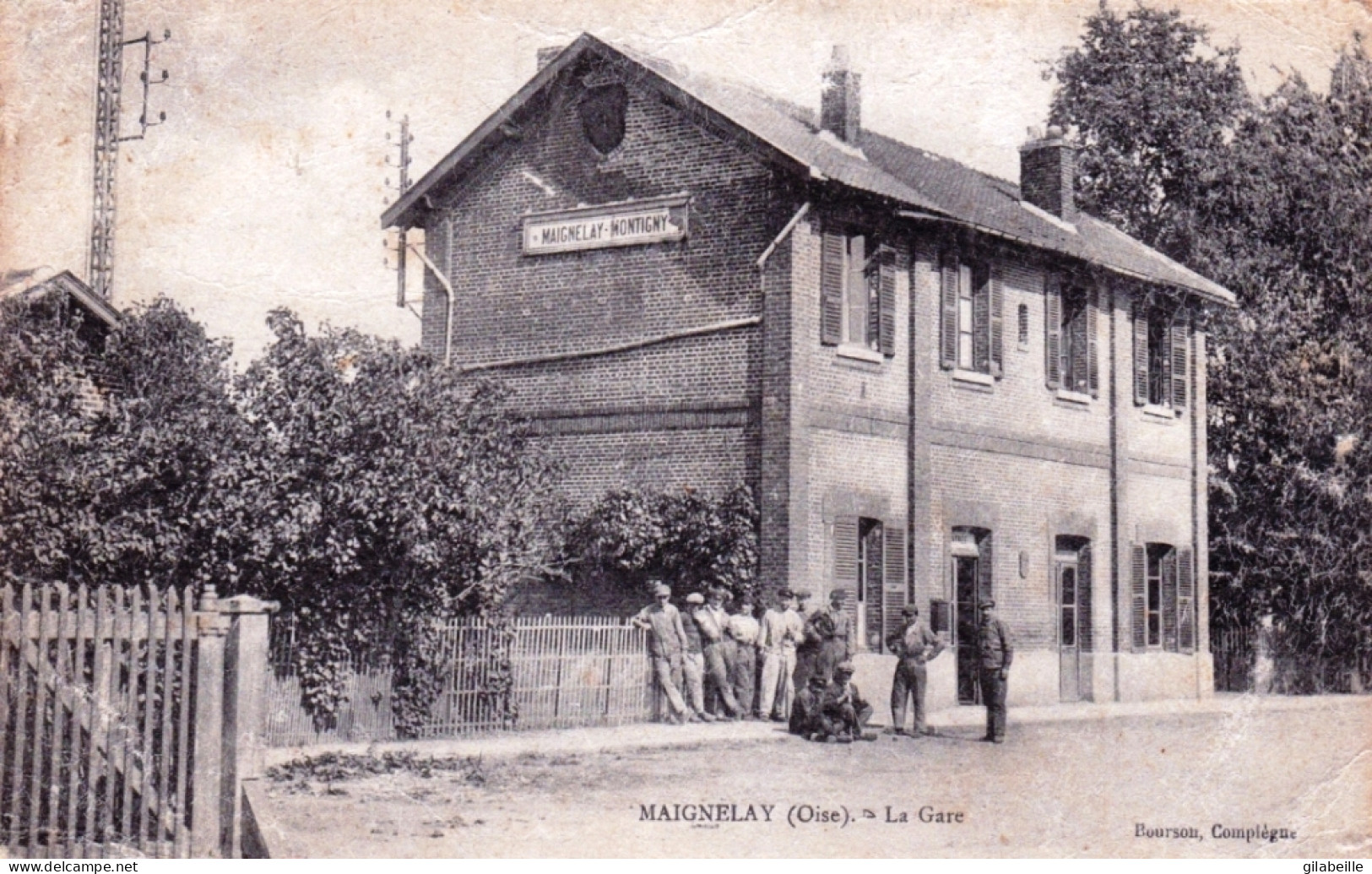 60 - Oise -  MAIGNELAY - MONTIGNY -  La Gare - Maignelay Montigny